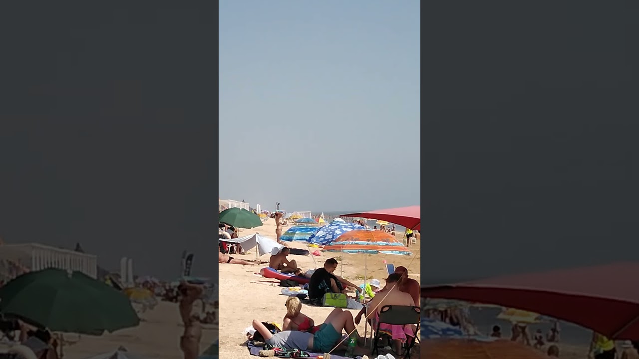 Пляж. Арабатская стрелка, Азовское море (День шестой)