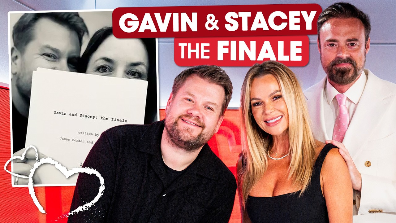 James Corden reacts to Uncle Bryn death rumours in Gavin and Stacey Finale👀