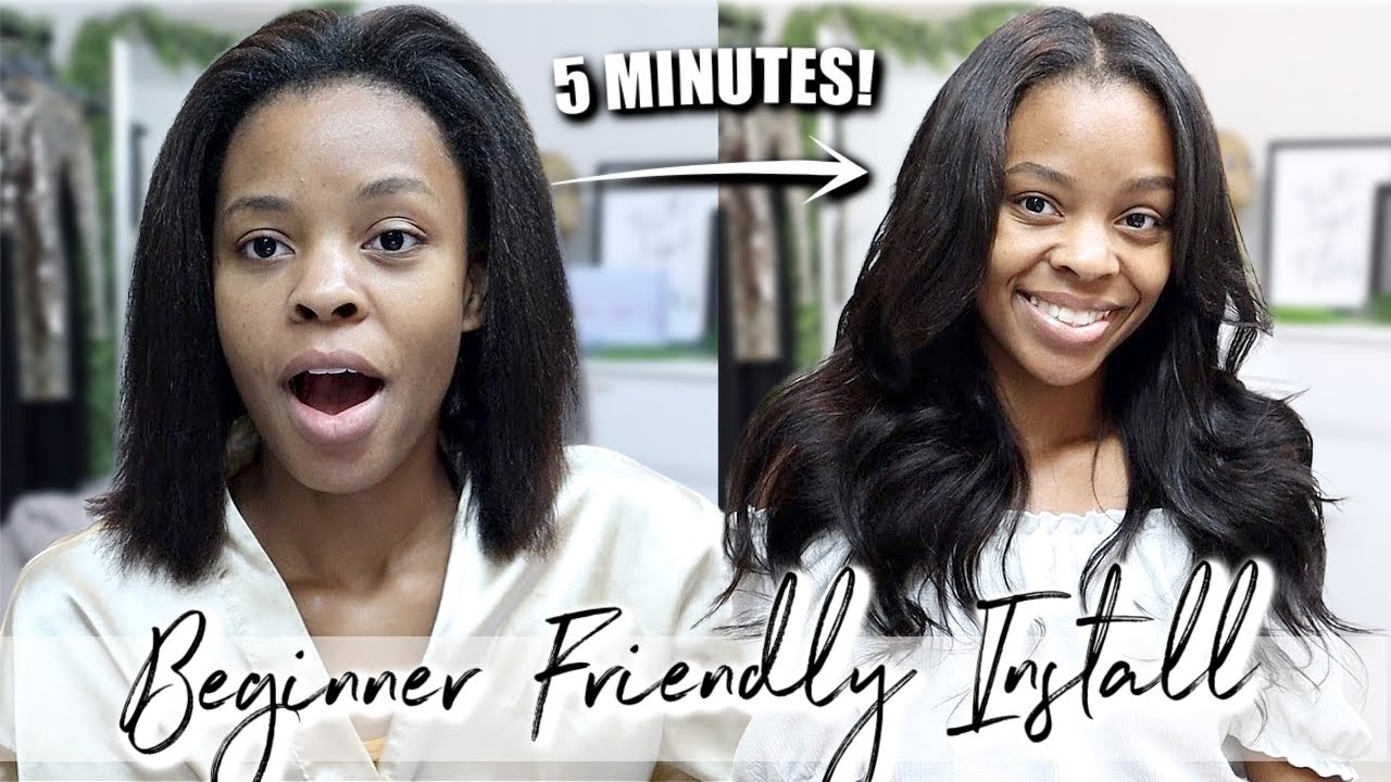 BASIC ⇢ BADDIE || 5 MIN U-PART WIG INSTALL || FT. JULIA HAIR