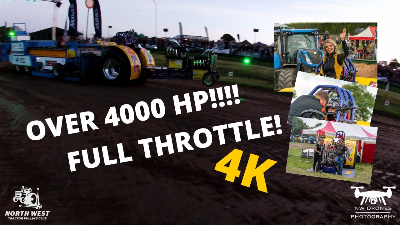 ON THE LIMIT - ELLIE PACEY - GREAT ECCLESTON TRACTOR PULL - LIGHT MODIFIED - 2022