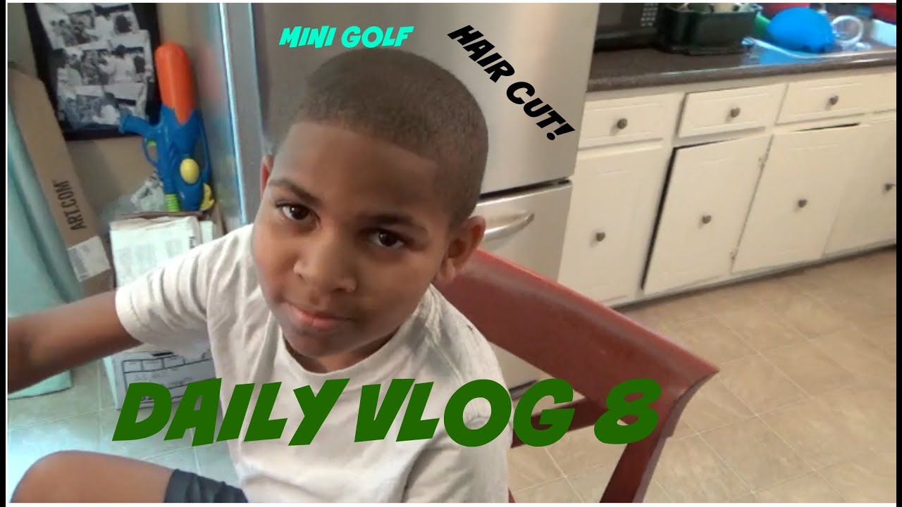 MY FIRST REAL VLOG SERIES | 8- Hair Cut Bonding and Mini Golf