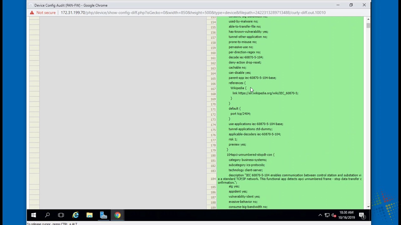 Managing Palo Alto configurations