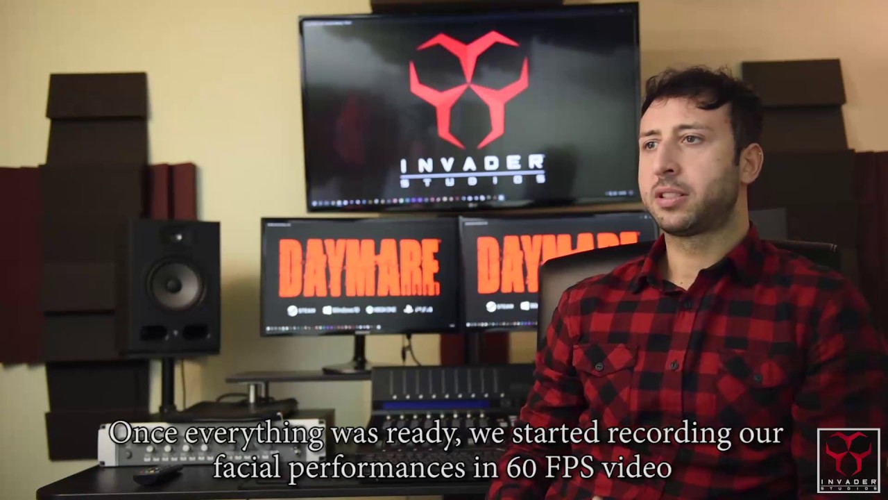 Invader Studios uses iClone Faceware Facial Mocap for Daymare: 1998