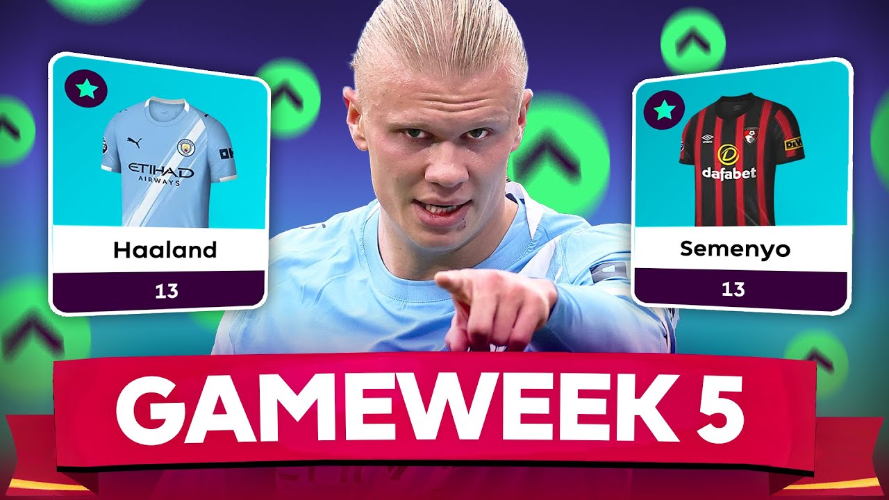 MY FPL GW5 TRANSFER PLANS | TEAM SELECTION ✍️
