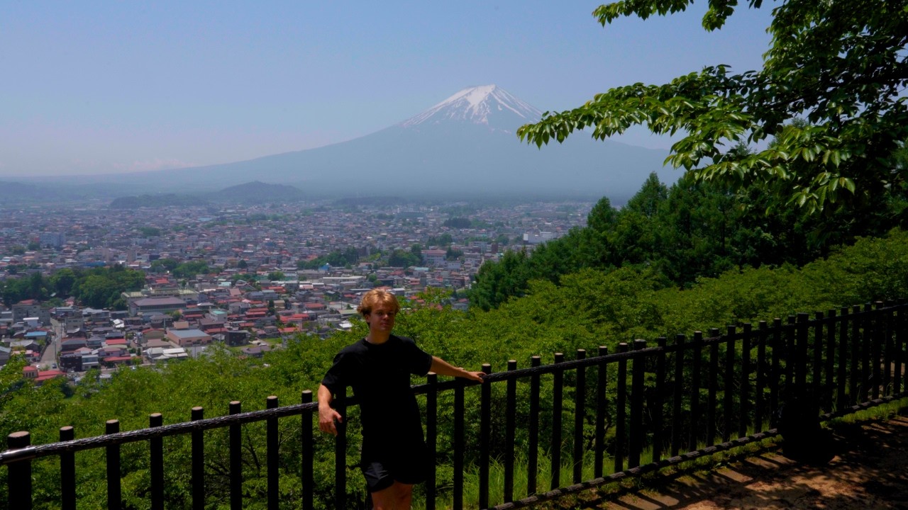 Vieraillaan Mount Fujilla