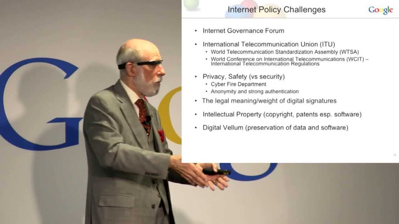 Dr. Vint Cerf on 