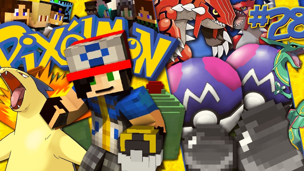 2 ORB 2 MASTER BALL E 2 GROUDON - Minecraft ITA - PIXELMON #28