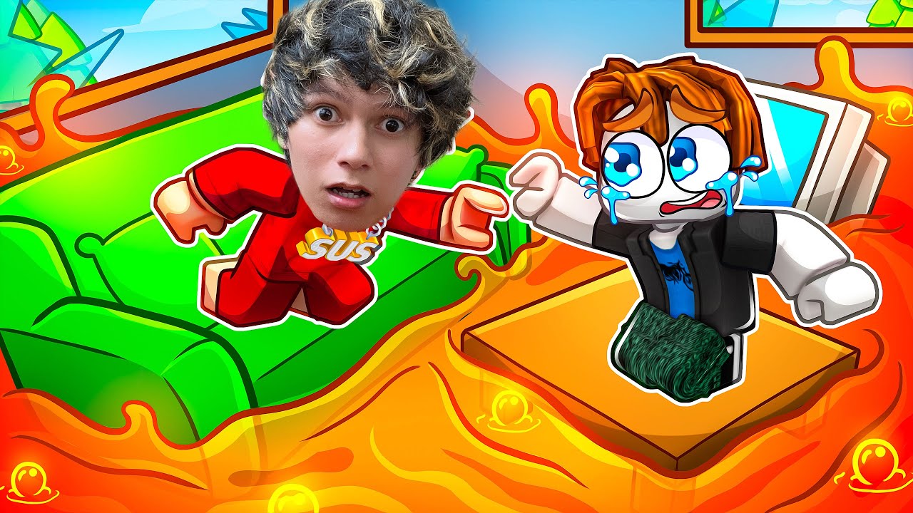 ПОЛ Roblox — ЭТО ЛАВА!