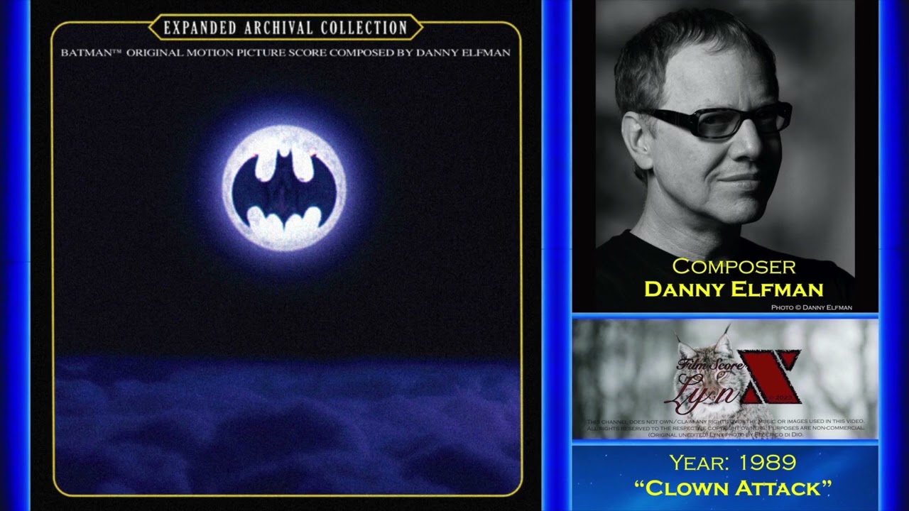 Batman - Danny Elfman - Clown Attack - Batman Expanded Soundtrack LOSSLESS MASTER