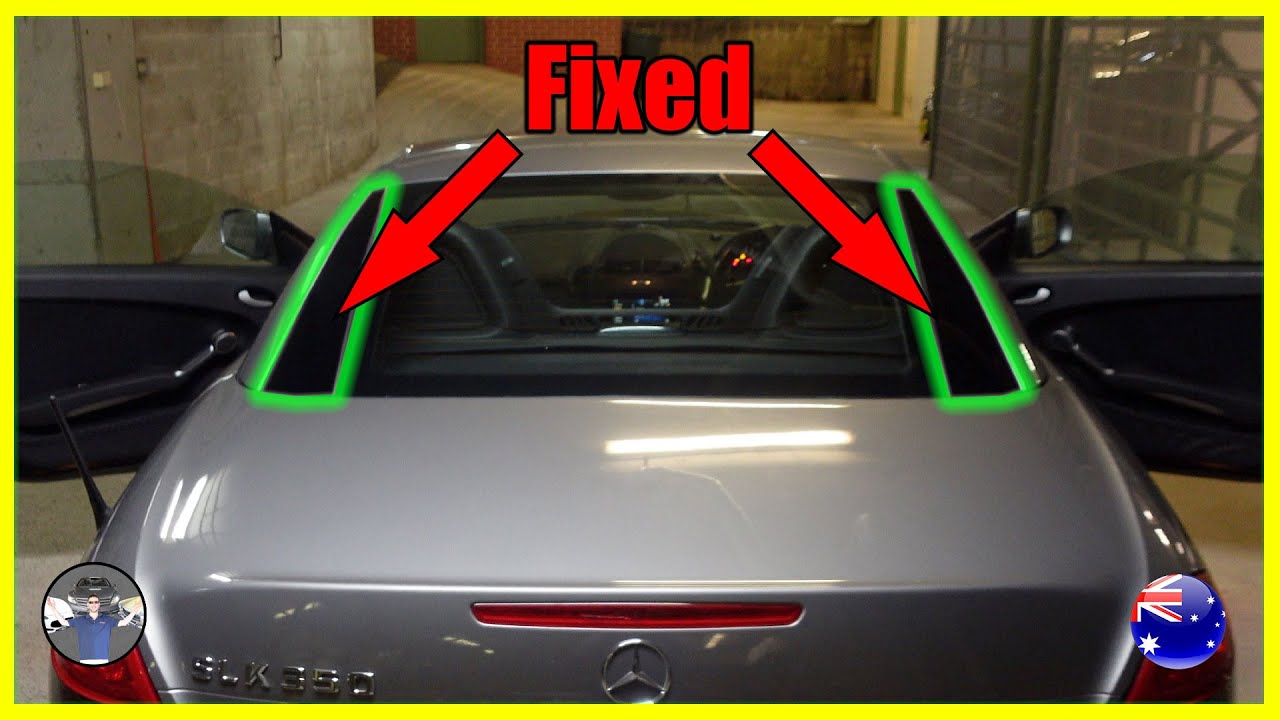 Хитрый самоделка: ремонт задних панелей отделки на моём Mercedes SLK | MGUY Австралия