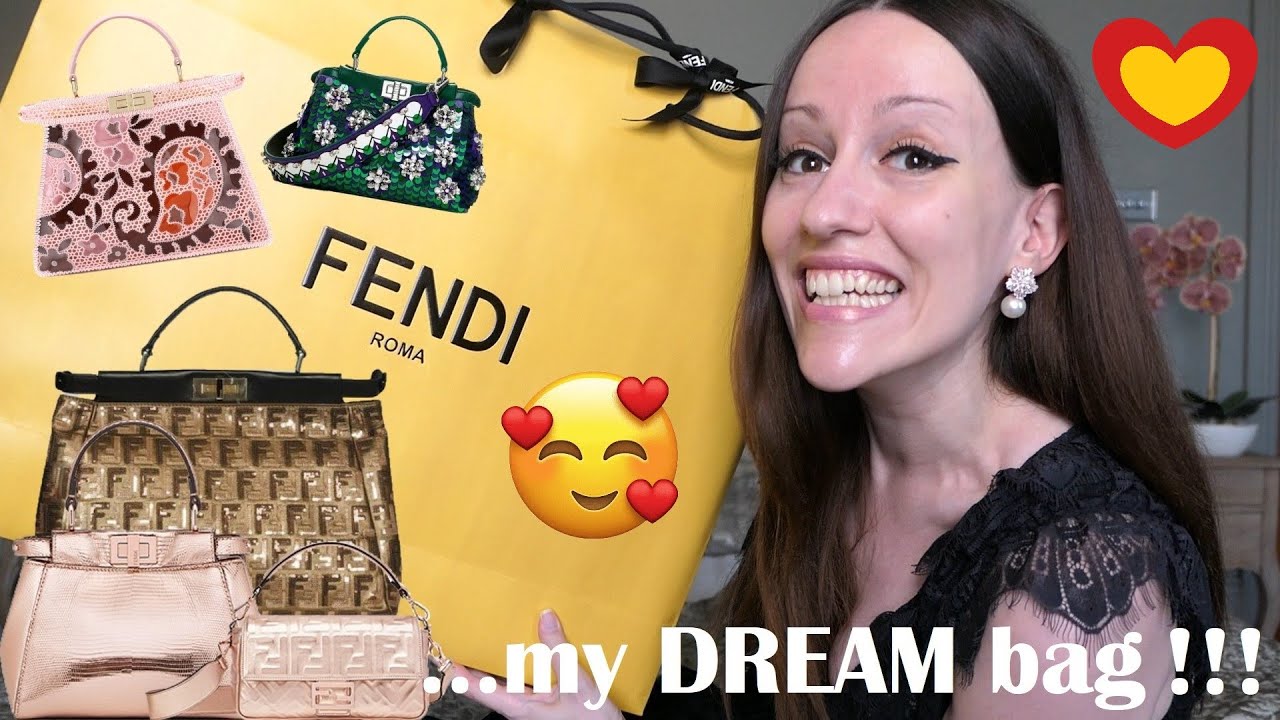 FENDI Bag Unboxing - Fendi First or Fendi Peekaboo Iseeu | FENDI UNBOXING 2021
