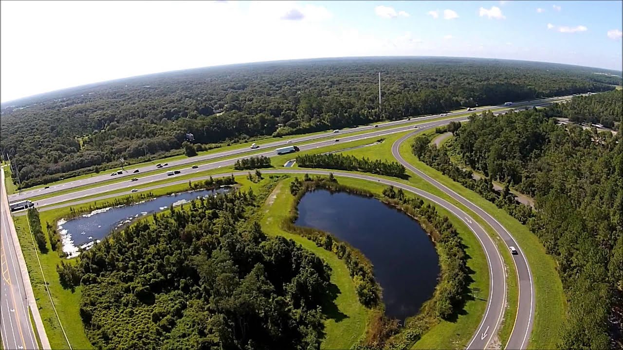 Phantom 2 Vision+ Over Lake Helen, Florida