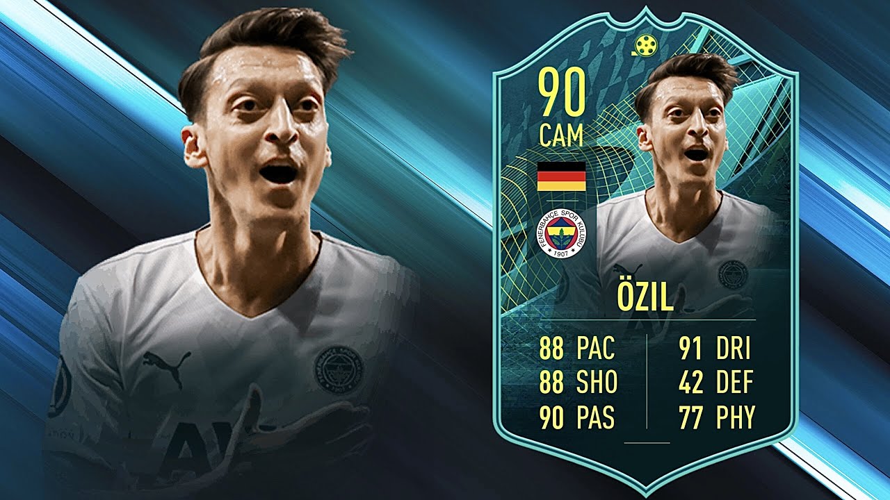 FIFA 22: MESUT OZIL 90 PLAYER MOMENTS PLAYER REVIEW I FIFA 22 ULTIMATE TEAM