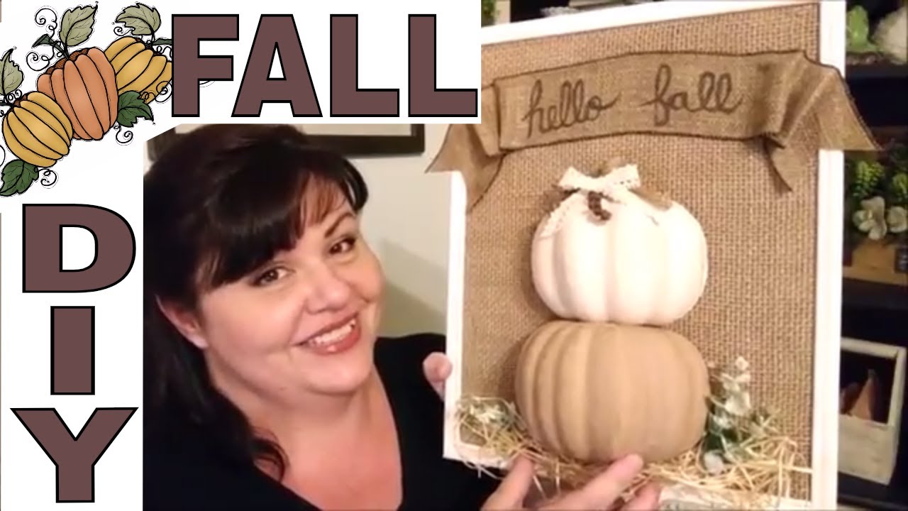 $3 FALL Farmhouse Dollar Tree DIY