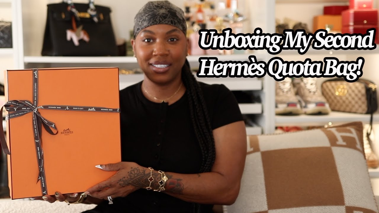 Unboxing My Second Hermès Quota Bag! Birkin 25 Birthday Surprise 🎁🎉