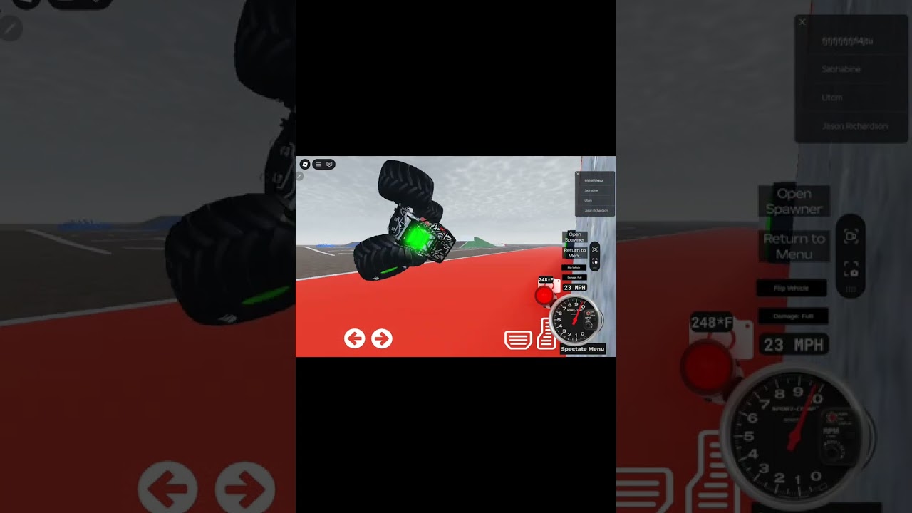 Monster truck overdrive Roblox.