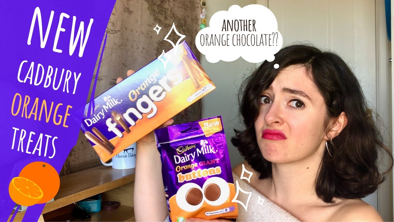 NEW Cadbury Orange Buttons and Cadbury Orange Fingers - double review!
