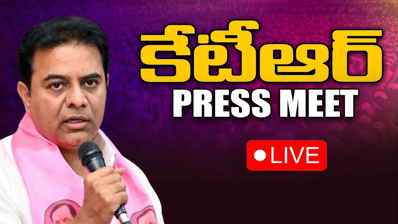 LIVE: KTR Press Meet In Telangana Bhavan.! KCR || BRS  | TVC