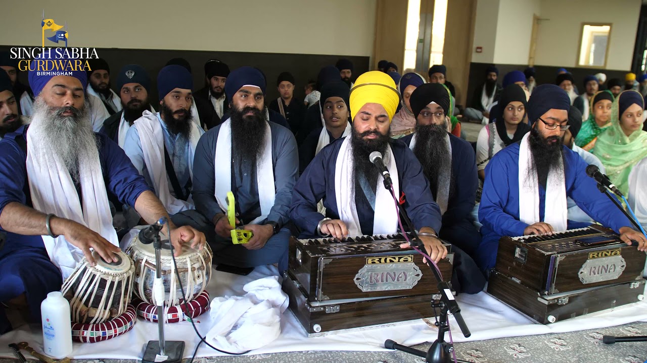 04 - Bhai Rashpal Singh - Akhand Keertan Smaagam - Wednesday Evening - Birmingham, UK -July 29, 2021