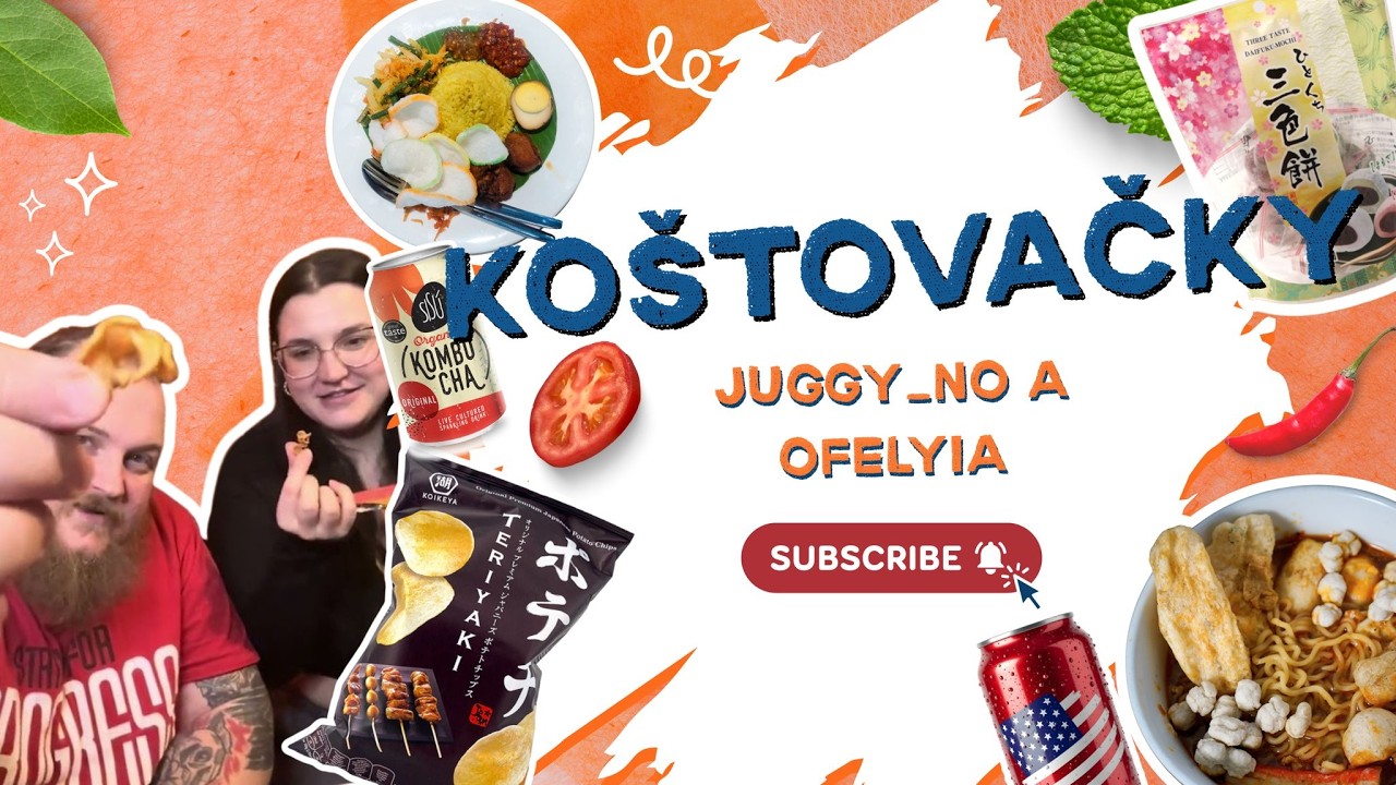 Chuť sveta! 🌍 Ochutnávka netradičných zahraničných snackov ✨