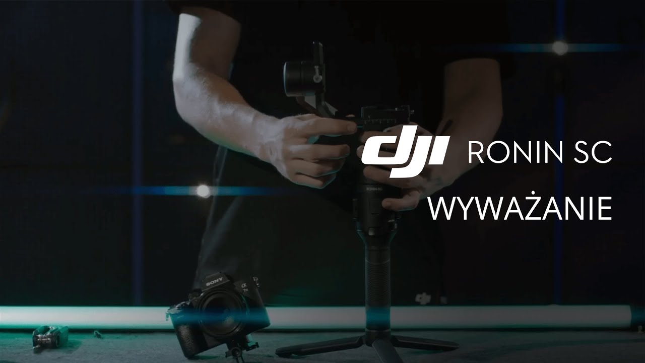 Ronin SC - Jak zbalansować gimbala (PL)