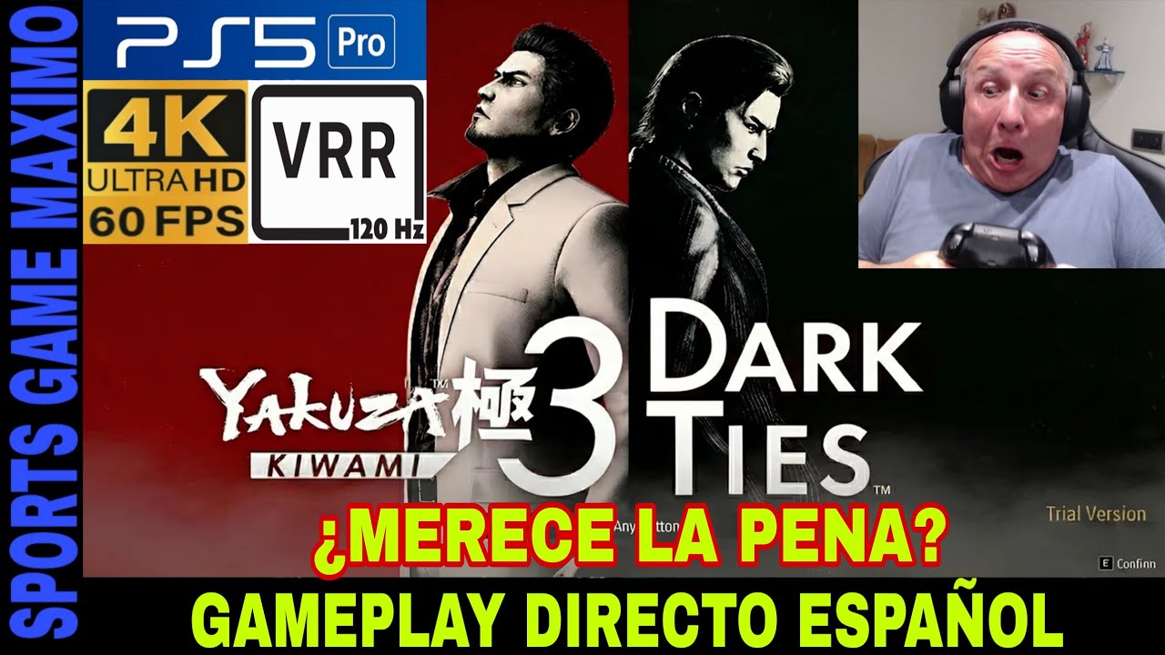 2026 ULTRA 4K/60FPS - YAKUZA KIWAMI 3 & DARK TIES (PS5 PRO) GAMEPLAY DEMO ANALISIS ESPAÑOL