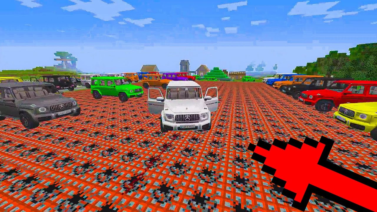 😱 MASHINALARNI PORTLATIB KO'RDIMMI!? | UZBEKCHA MINECRAFT