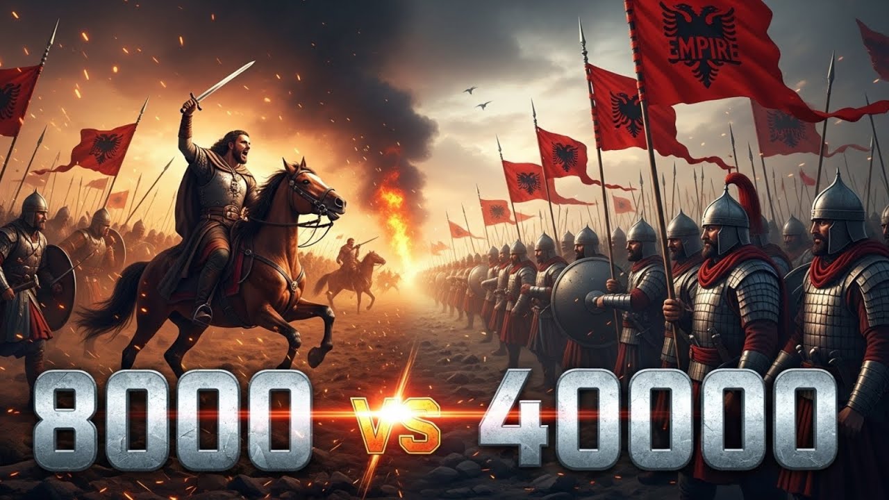 Battle of Albulena (1457): What REALLY Happened When 8000 Soldiers Fought 40000 Ottoman Troops