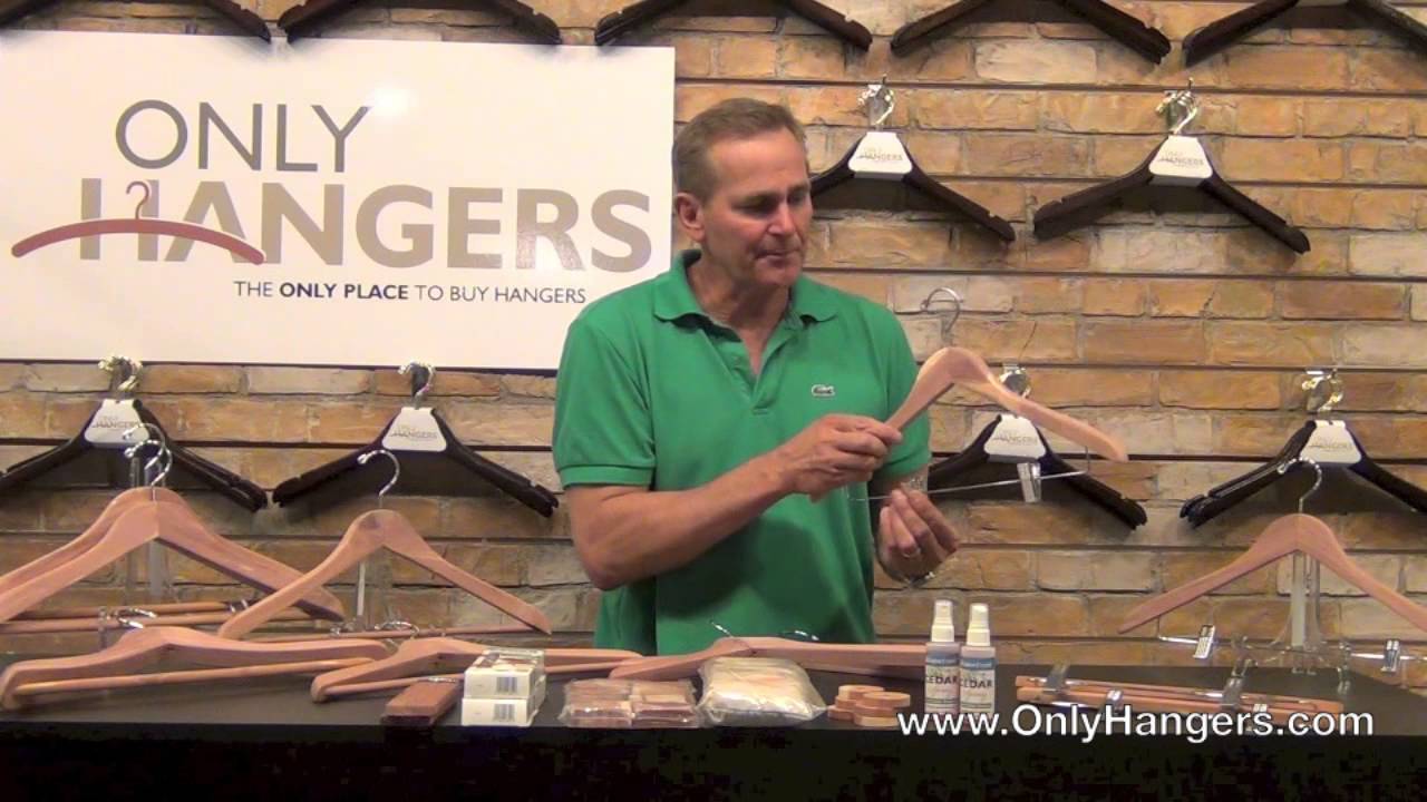 Cedar Clothes Hangers Review by Only Hangers
