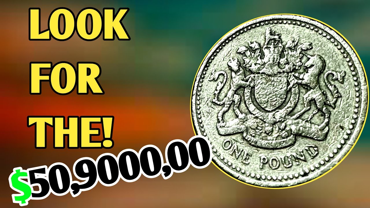The 1983 One Pound UK Error Coin- Worth $1,000 to $10,000 or More!!