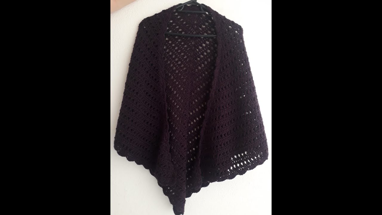 Capa sencilla a crochet