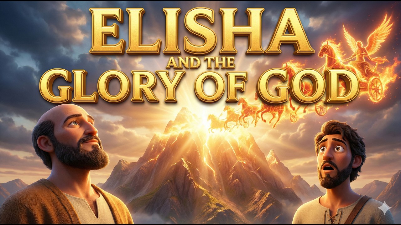 ✨ Elisha and the Glory of God | When Heaven Revealed Its Power ⚡ Animated Bible Story
