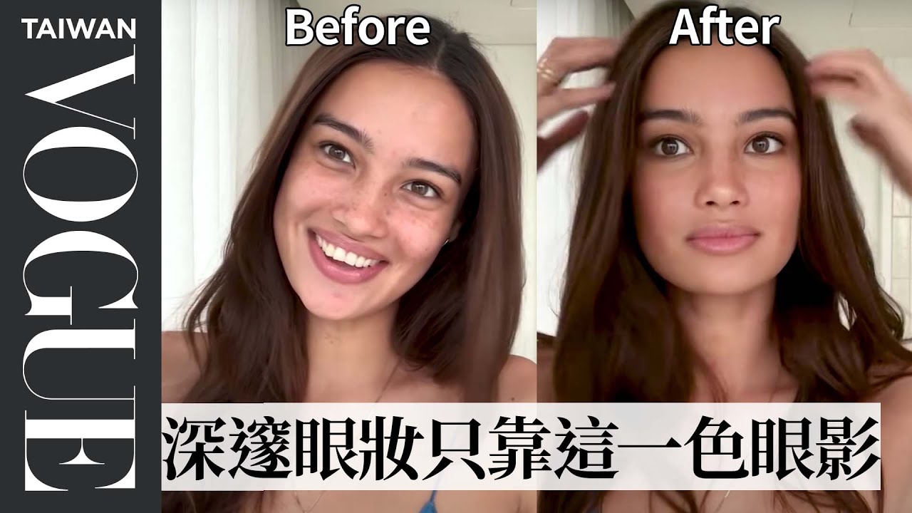 維密第一位菲律賓天使Kelsey Merritt：「眼影畫這裡馬上變深邃！」 Kelsey Merritt's Guide to Freckles ｜大明星化妝間｜Vogue Taiwan