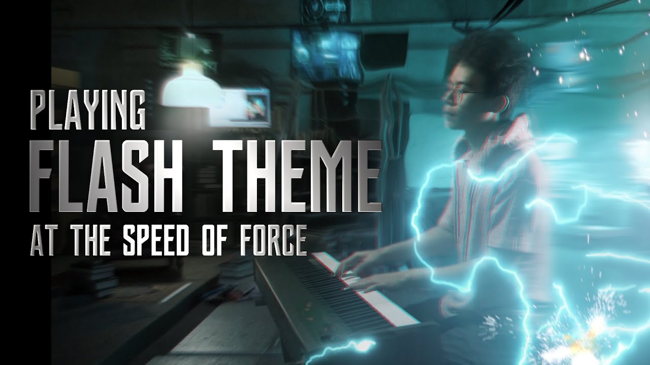 playing piano at the speed of force