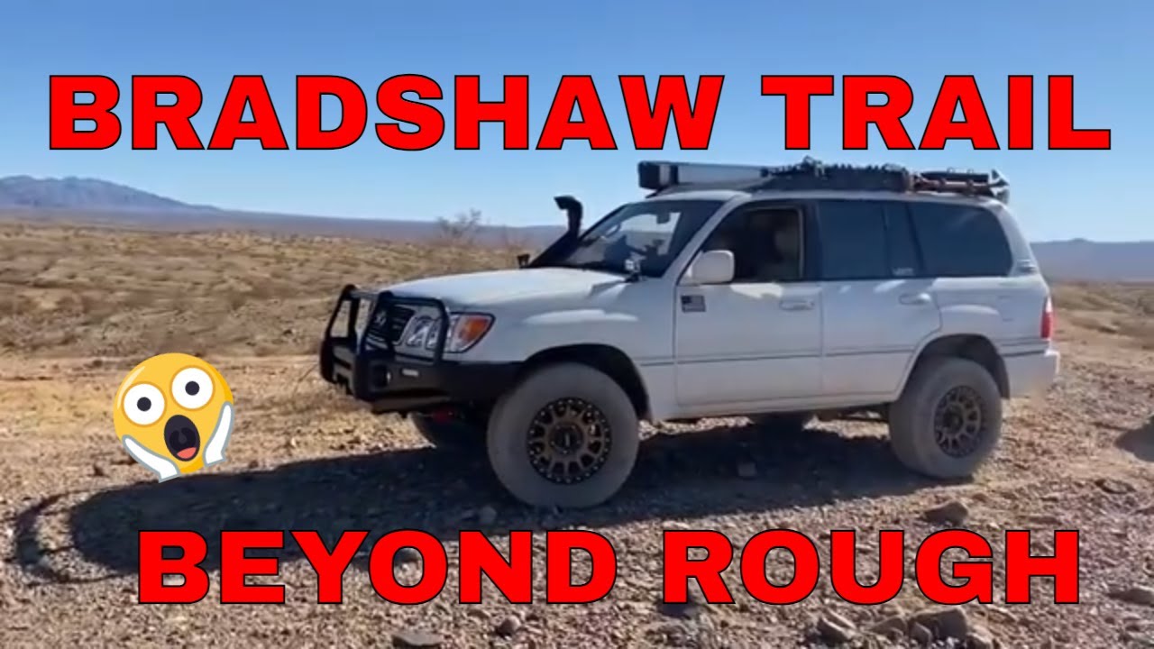 Scouting the Bradshaw Trail #100serieslandcruiser #lx470 #dodge2500