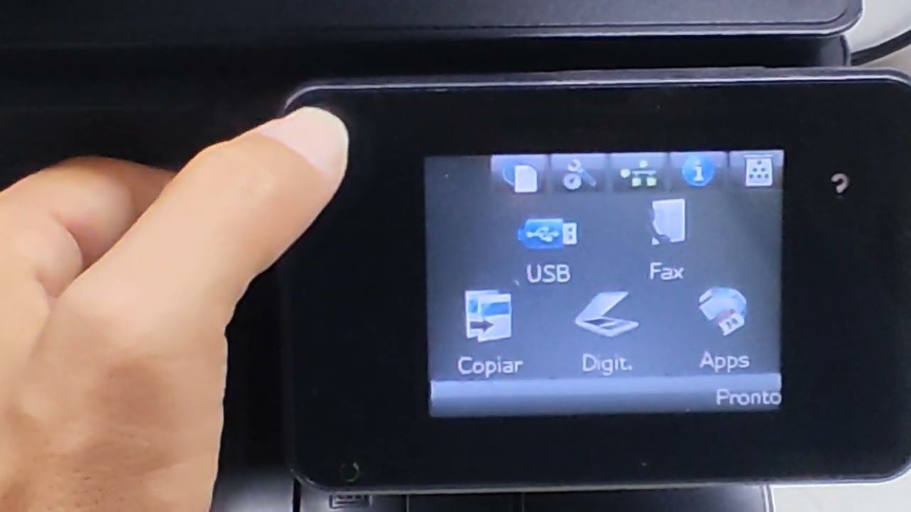 Como fazer a instalação da impressora HP LASERJET PRO 400 MFP M425 na Rede, configuração de I.P.