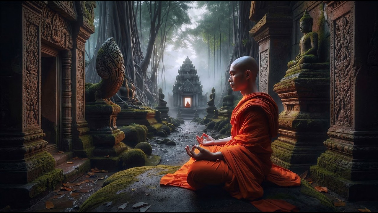 Temple Meditation Music | Sacred Atmosphere | Deep Relaxation