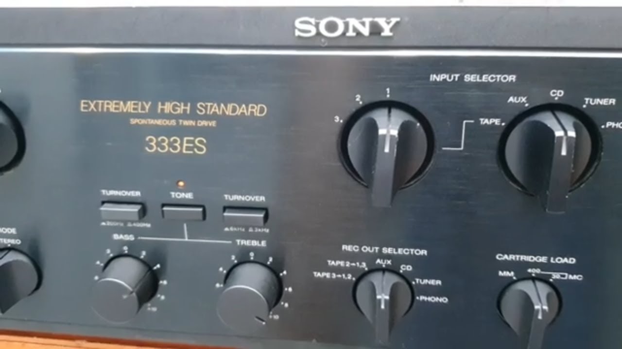 (Đ&atilde; b&aacute;n) Amply Sony 333ESX - 245W 8 s&ograve;, đ&aacute;nh rất khỏe, chất &acirc;m hay gi&aacute; tốt