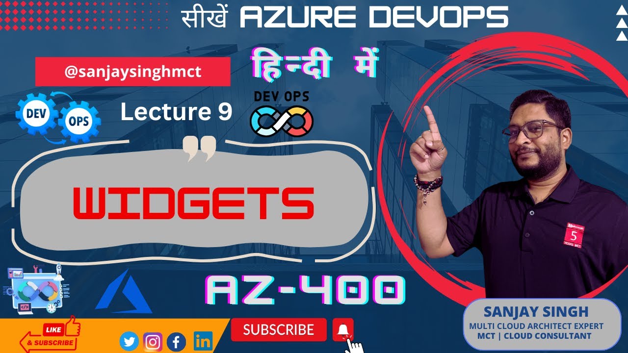 Azure DevOps(Az-400) Hindi-Dashboard Widget