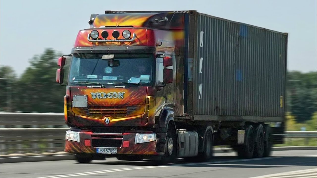 Trucks compilation #10 | Ciężarówki | TIRy | 4K