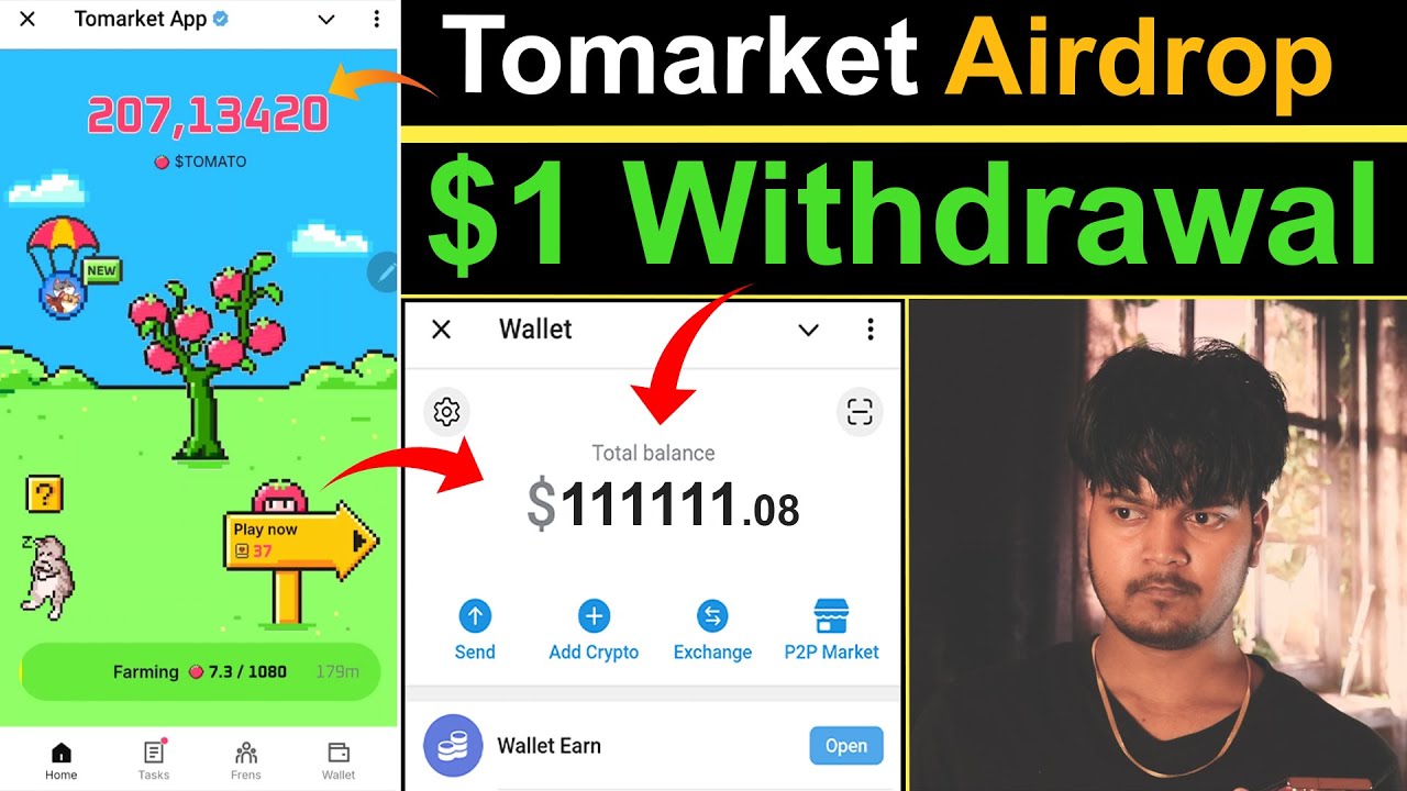 Tomarket Airdrop Withdrawal 🍅 Tomarket WalletConnect Problem | Tomato Airdrop | Tomarket Combo Today