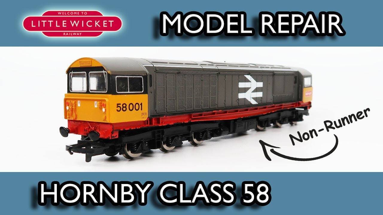 🛠 Repairing a Non Running Hornby Class 58 (R250) 🛠
