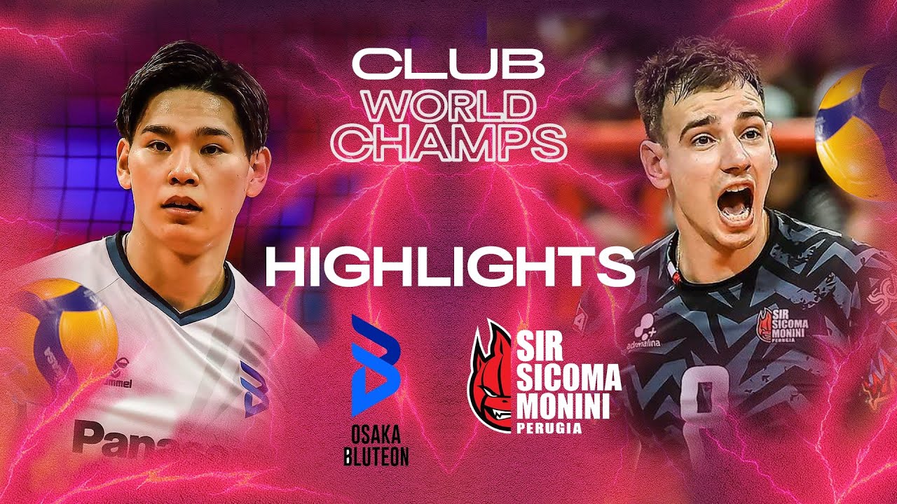 Osaka Bluteon 🇯🇵 vs. Perugia 🇮🇹 - Gold Match | Club World Championships 2025 | Highlights