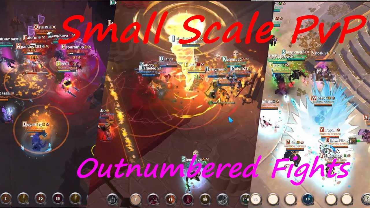 Small Scale PvP | Outnumbered Fights | Albion Online