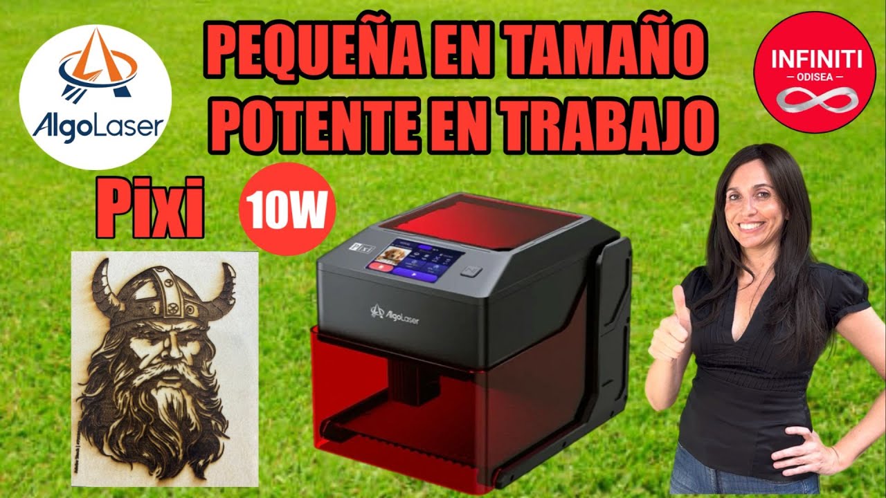 ALGOLASER PIXI 10W: РЕАЛЬНЫЕ ТЕСТЫ + РАСПАКОВКА + ПРОГРАММНОЕ ОБЕСПЕЧЕНИЕ