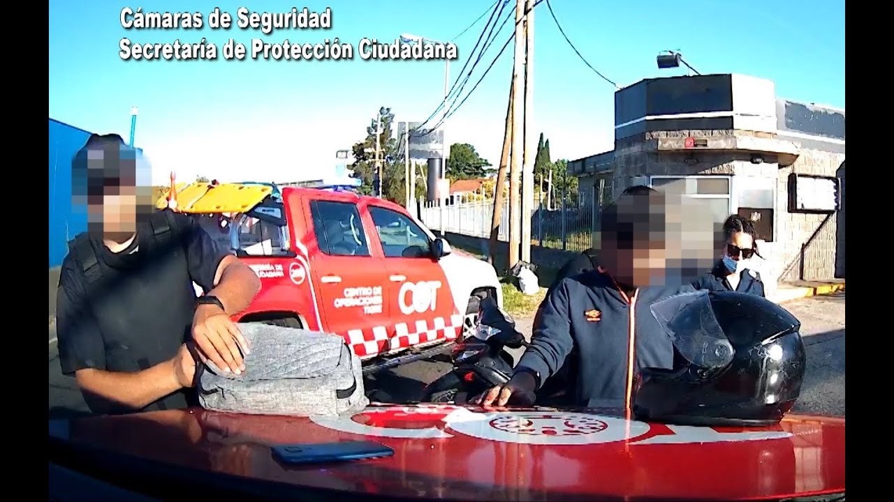Iba a bordo de motocicleta con pedido de captura y el COT logró interceptarlo en cuestión minutos