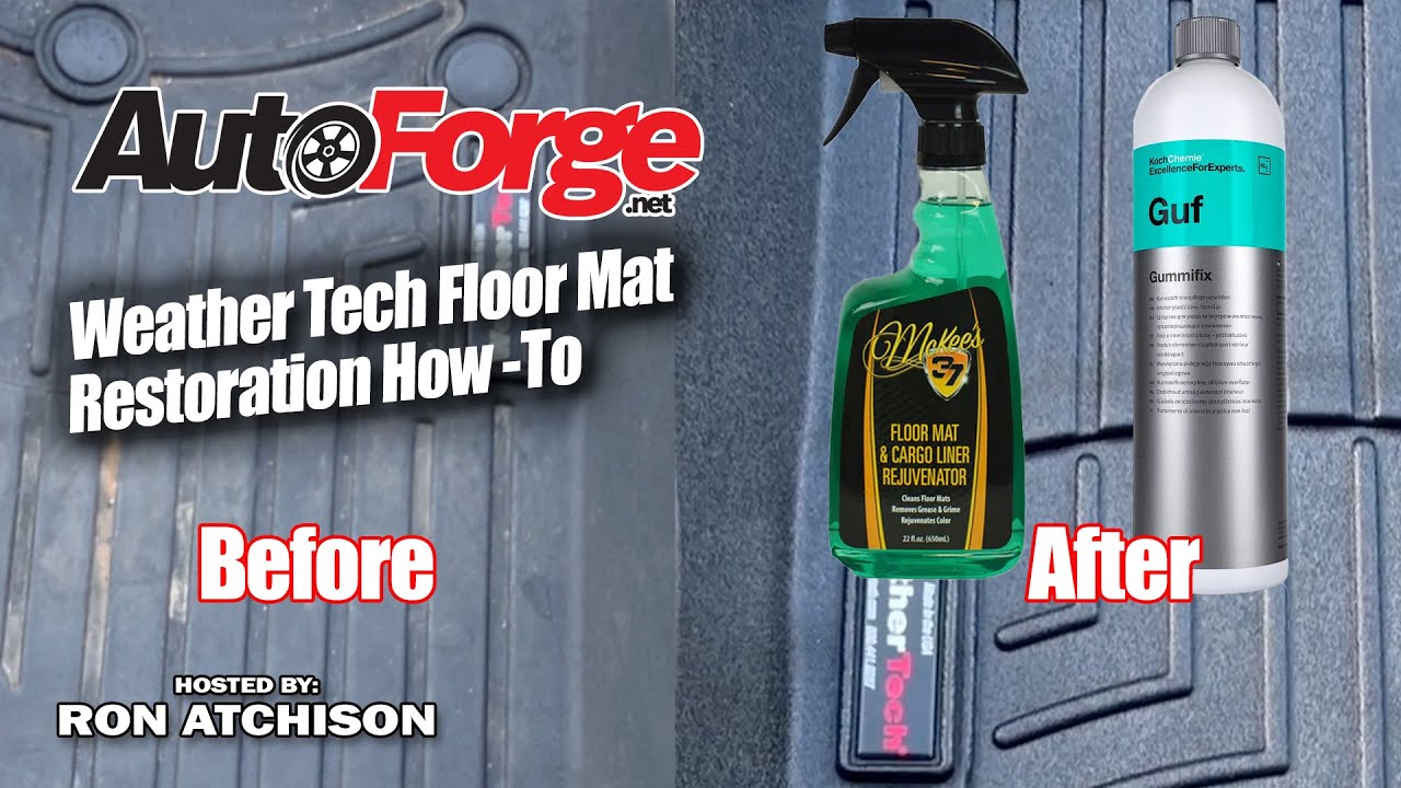 Как восстановить коврик Weather Tech | Autoforge