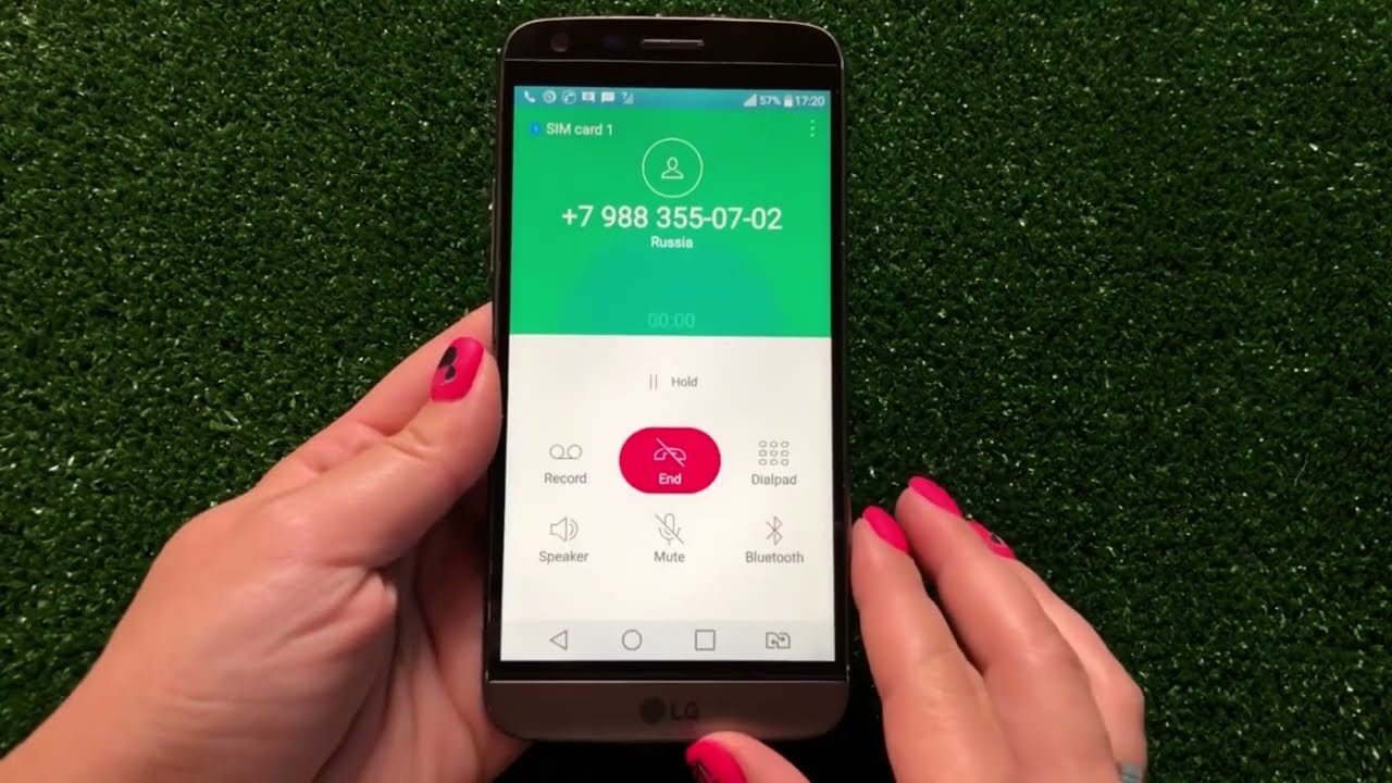 LG G5 SE Incoming call& Boot animation