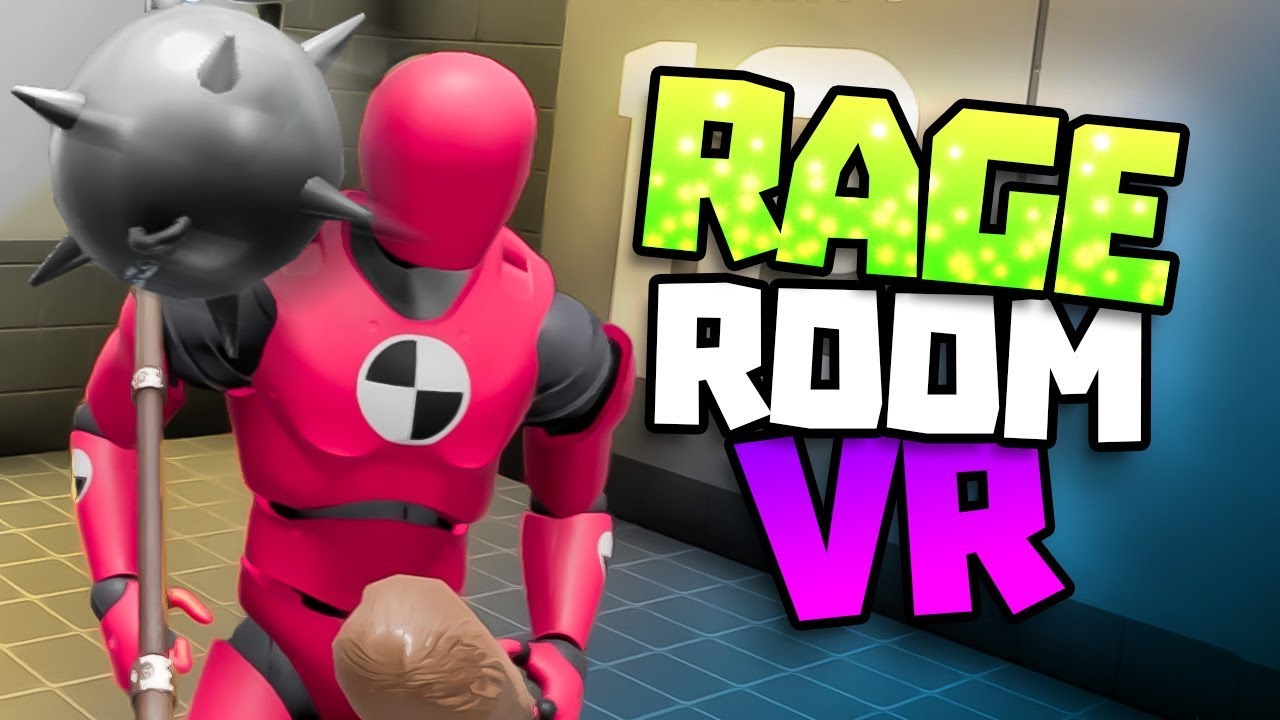 BREAKING TEST DUMMIES IN VR - Rage Room VR Gameplay - VR HTC Vive Gameplay