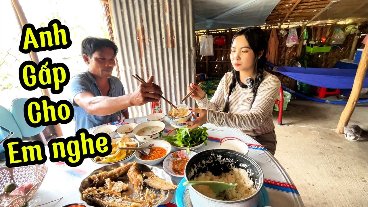 Nghe tin em Tâm Như xinh đẹp qua thăm anh Núi leo dừa trổ tài nấu ăn và cái kết.